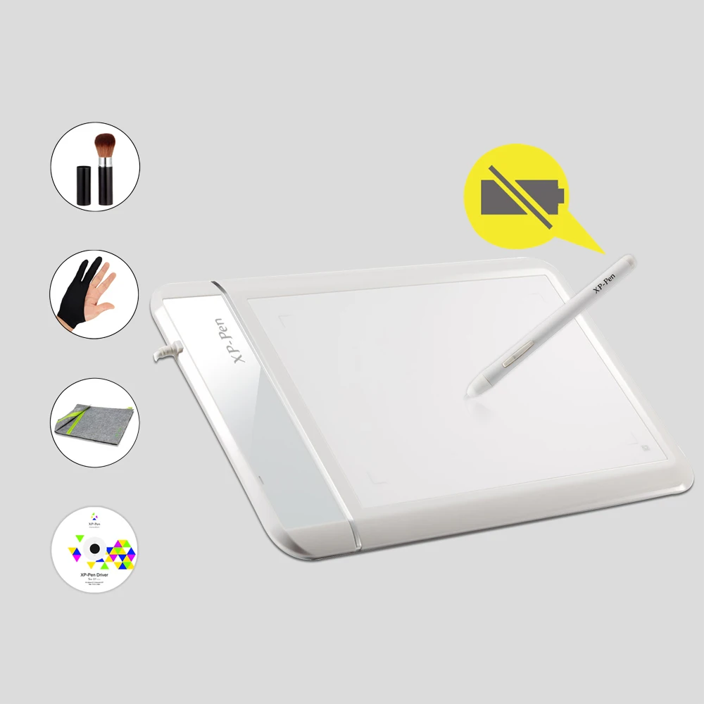 XP-Pen Star01 Digital Graphics Drawing Tablet Pen Tablet Digital Pad