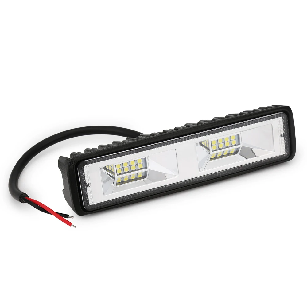 

6 inch 18W 16 LED Work Light Bar Spot Flood Beam Bar Car SUV OffRoad Driving Fog Lamps Car Styling car accessories