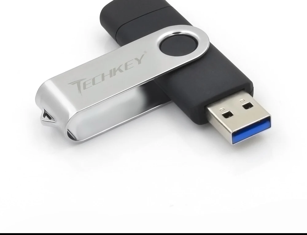 OTG usb 3,0 usb флэш-накопитель 3,0 TECHKEY pen drive 8 ГБ 16 ГБ 32 ГБ 64 Гб memoria флеш-накопитель memoria Cel stick pendrive u disk подарок для мобильного телефона