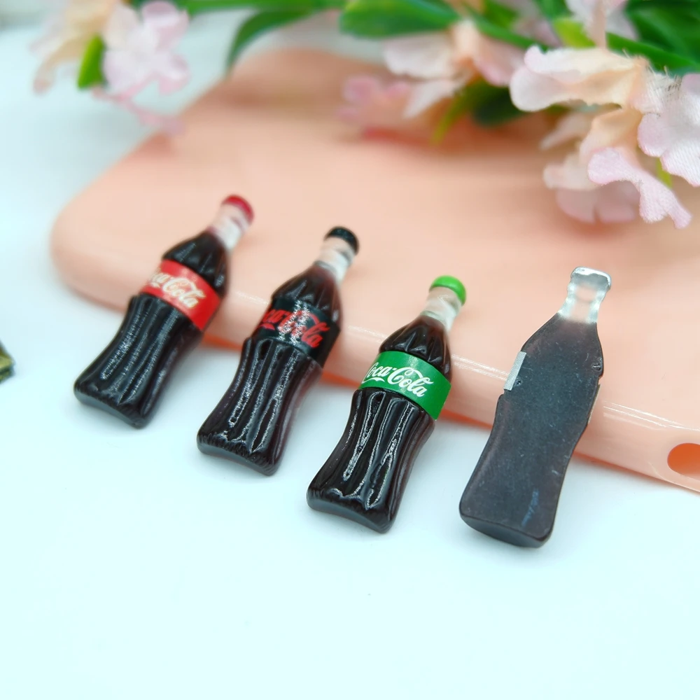 Кавайный Кокс молочный кофе кабошон из смолы с плоским основанием для украшения