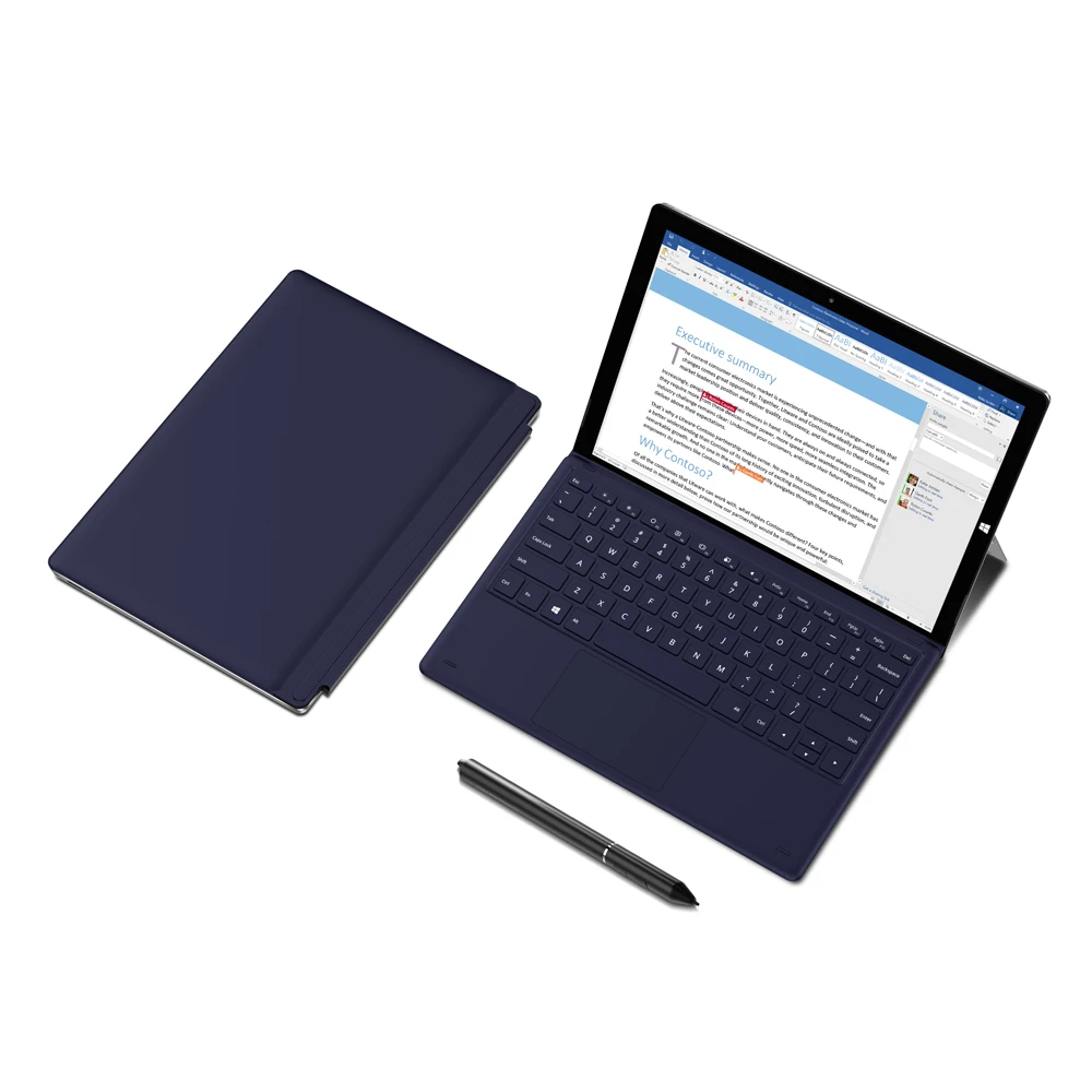 12.6 Inch 1920*2880 Teclast X6 Pro 2 in 1 Tablet PC Intel M3-7Y30 8GB RAM 256GB SSD Windows 10 Touch Screen Laptop Dual Wifi 12.6 Inch 1920*2880 Teclast X6 Pro 2 in 1 Tablet PC Intel M3-7Y30 8GB RAM 256GB SSD Windows 10 Touch Screen Laptop Dual Wifi