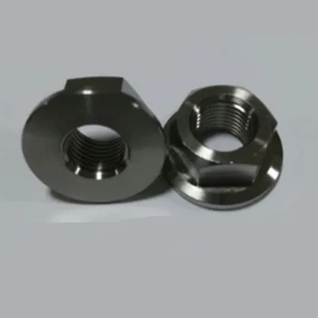 

M6 M8 M10 M12 titanium alloy nut hexagon flange nuts