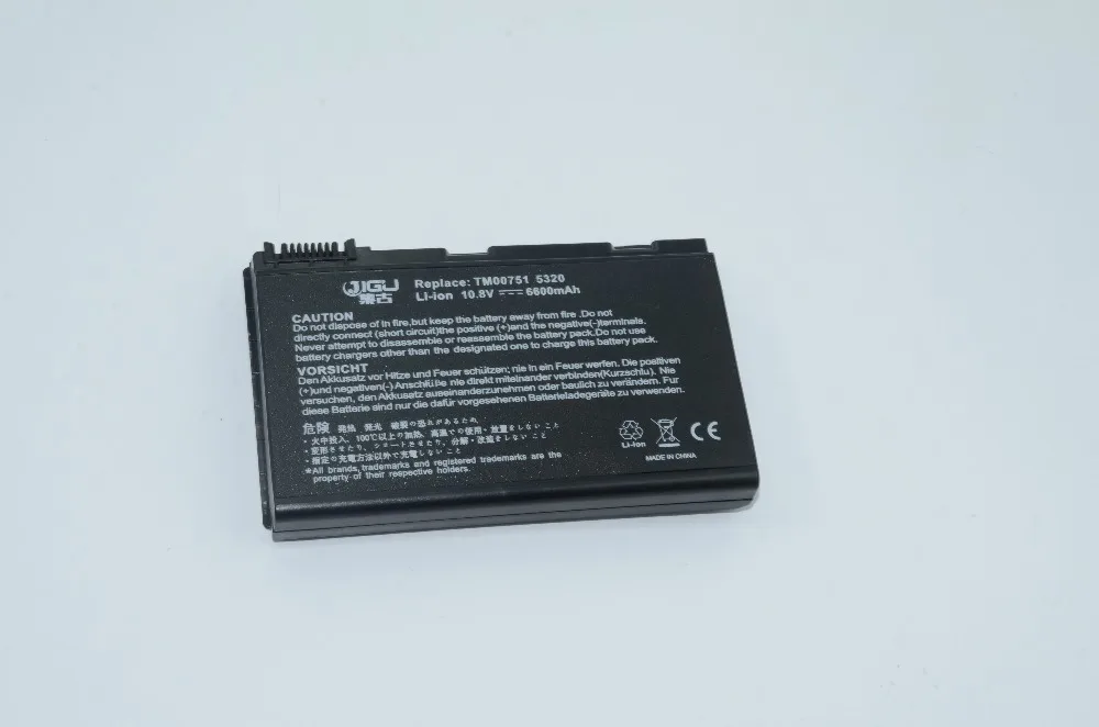 JIGU Battery For Acer Extensa 5220 5235 5620 5630 7620 TravelMate 5320 5520 5720 7720 7520 6592 TM00741 TM00751 GRAPE32