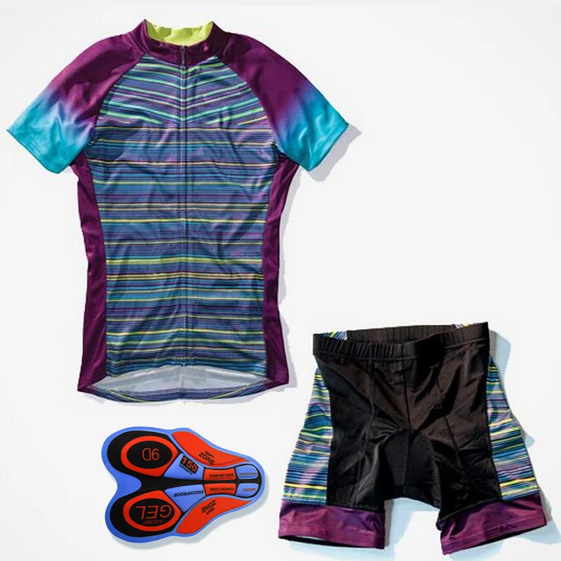 

High Quality 9D Gel Pad Women Summer MTB Bike Wear Pro Cycling Clothing Bicycle Clothes Ropa Ciclismo Quick-Dry Cycling Sets
