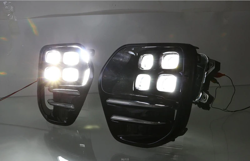 1 комплект DRL для Kia Sportage KX5 Автомобильные светодиодные дневные ходовые огни белого цвета DRL водонепроницаемые противотуманные фары для вождения