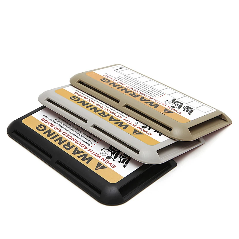

Car Sun Visor IC Card Clip Vehicle Auto Accessory Holder Storage Case Cover Box Vehicle Interior Accessories Stowing Tidying