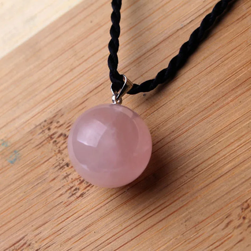 Natural quartz crystal healing stones clear crystal balls spheres Amethyst pendant for gifts