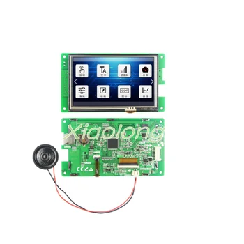 

5.0-inch Serial Interface F Series Resistance Touch Screen 800*480 Configuration/Audio/SD Card