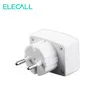 ELECALL US/EUPlug DM55-1 AC 80-300 в ЖК-цифровой вольтметр с синим задним светильник