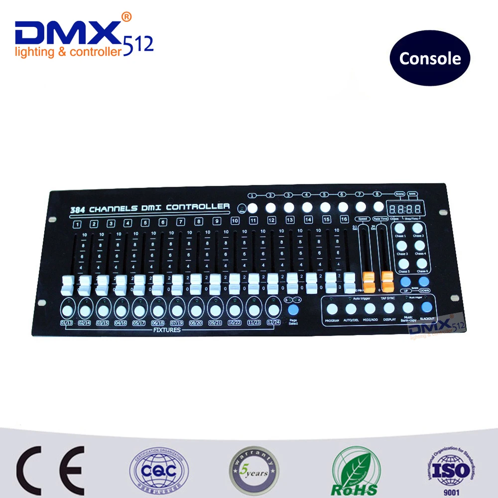 DHL Free shipping 384CH stage lighting DJ lighting DMX console stage lighting controller console Wholesale Lights & Lighting