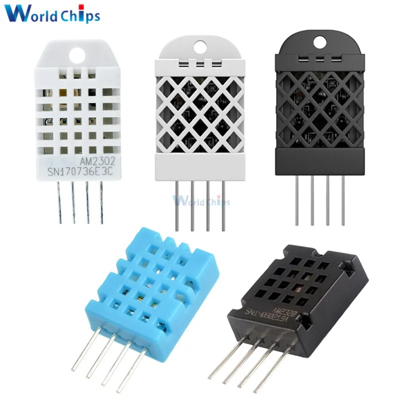 AM2302 DHT22 AM2320 SHT20 IIC I2C DC 3 в 5 цифровой модуль датчика температуры и влажности чип