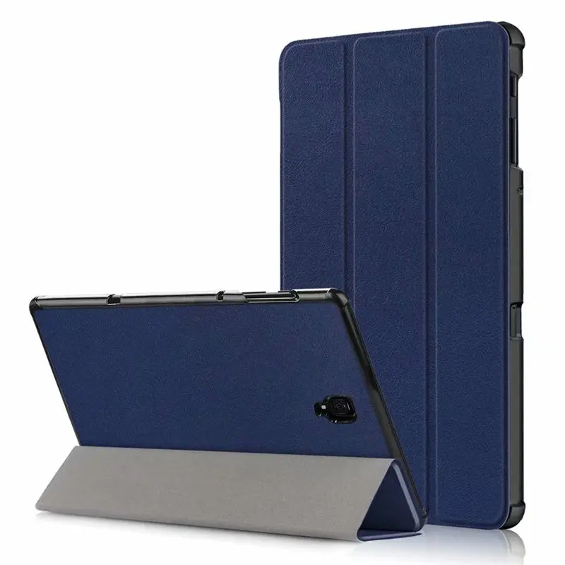 Модный умный флип-чехол для samsung Galaxy Tab A 10,5 SM-T590 SM-T595 T590 T595, высококачественный чехол для samsung Tab A 10,5 - Цвет: Dark Blue