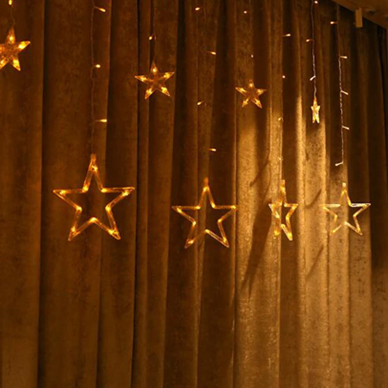 Led Christmas String Fairychristmas lights indoor  Plug Garland Lamp Decorations for Home Party Garden Wedding Holiday lighting (10)