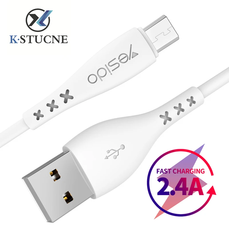 

2.4A Micro USB Cable Quick Charge USB Data Sync Cable For Android Mobile Phone USB Charging Cord For Samsung Xiaomi Huawei Cable