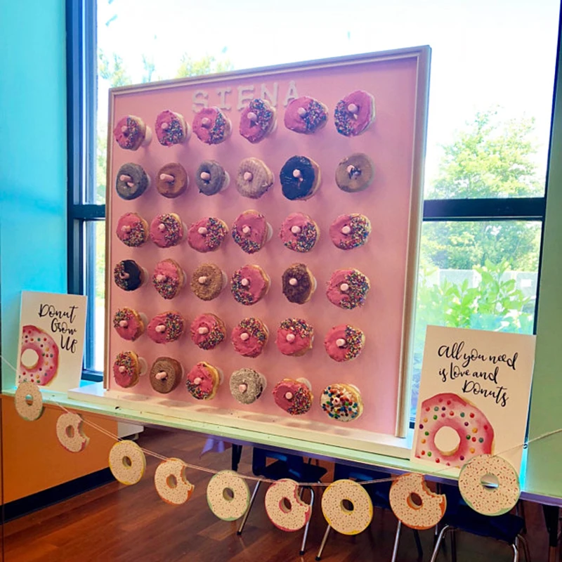 Donut Canvas Print Kids Room Decor