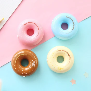 

12 pcs/Lot Candy Donut white correction tape 5mm*8m correcting Stationery Office accessories School supplies corretivo A6494