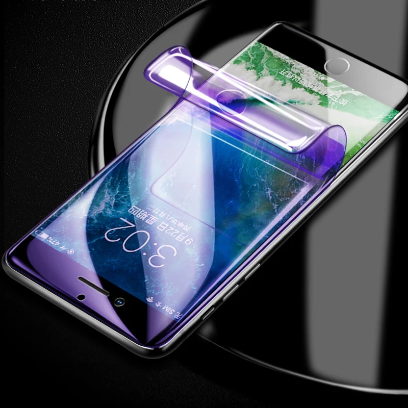 Ultra thin Anti Blu Ray Full Cover Protective Soft Hydrogel Film For