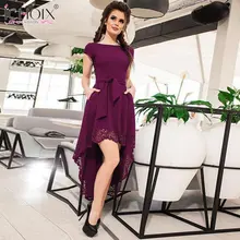 2018 Mulheres Verão Vestido Curto Casual Vestidos de Manga Curta Oco Out Estilo Sólido Verde Elegante da Fêmea Do Partido vestidos de festa