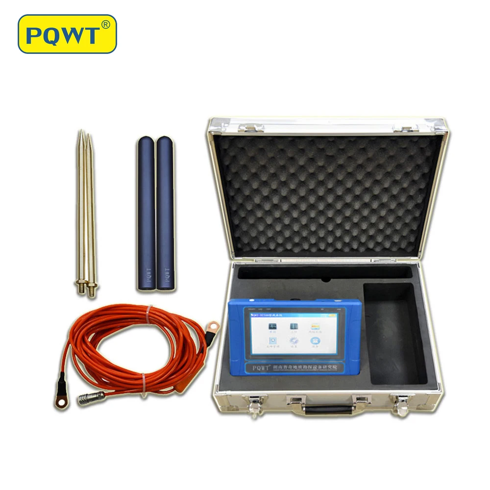 PQWT TC500 500 м Высокая Точность Сопротивление метров для глубокой грунтовые воды