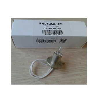 

Rayto RT-240 Auto Biochemistry analyzer halogen lamp 12v20w Rayto chemistry analyzer halogen lamp