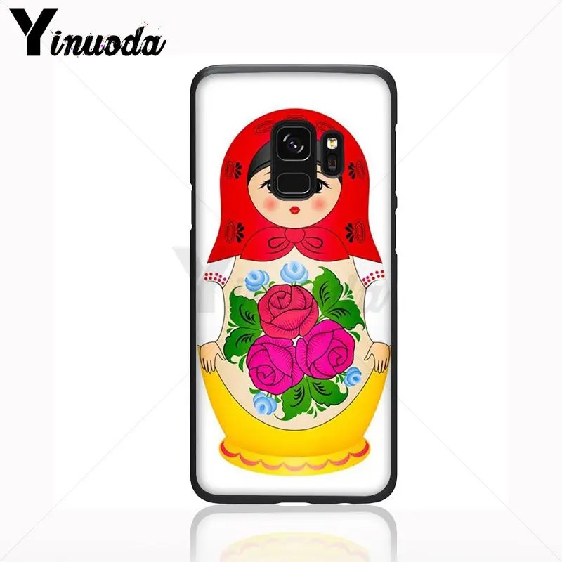 Cute Russian Dolls Pattern Matryoshka
