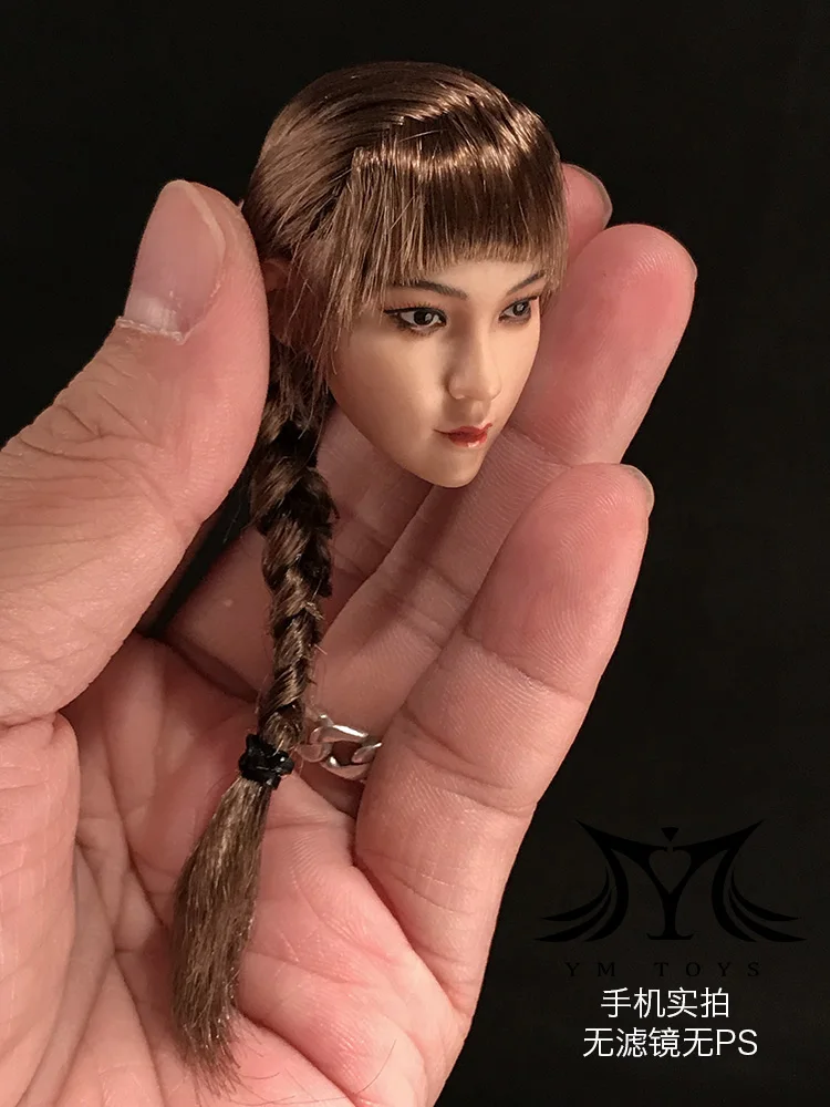Estartek YMTOYS 1/6 Азиатский красота Инь глава лепить для 12 дюймов фигурку DIY