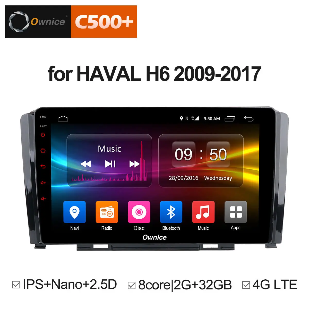 Ownice C500 + G10 Octa Core автомобильный DVD плеер Android 8 1 для Защитные чехлы сидений сшитые