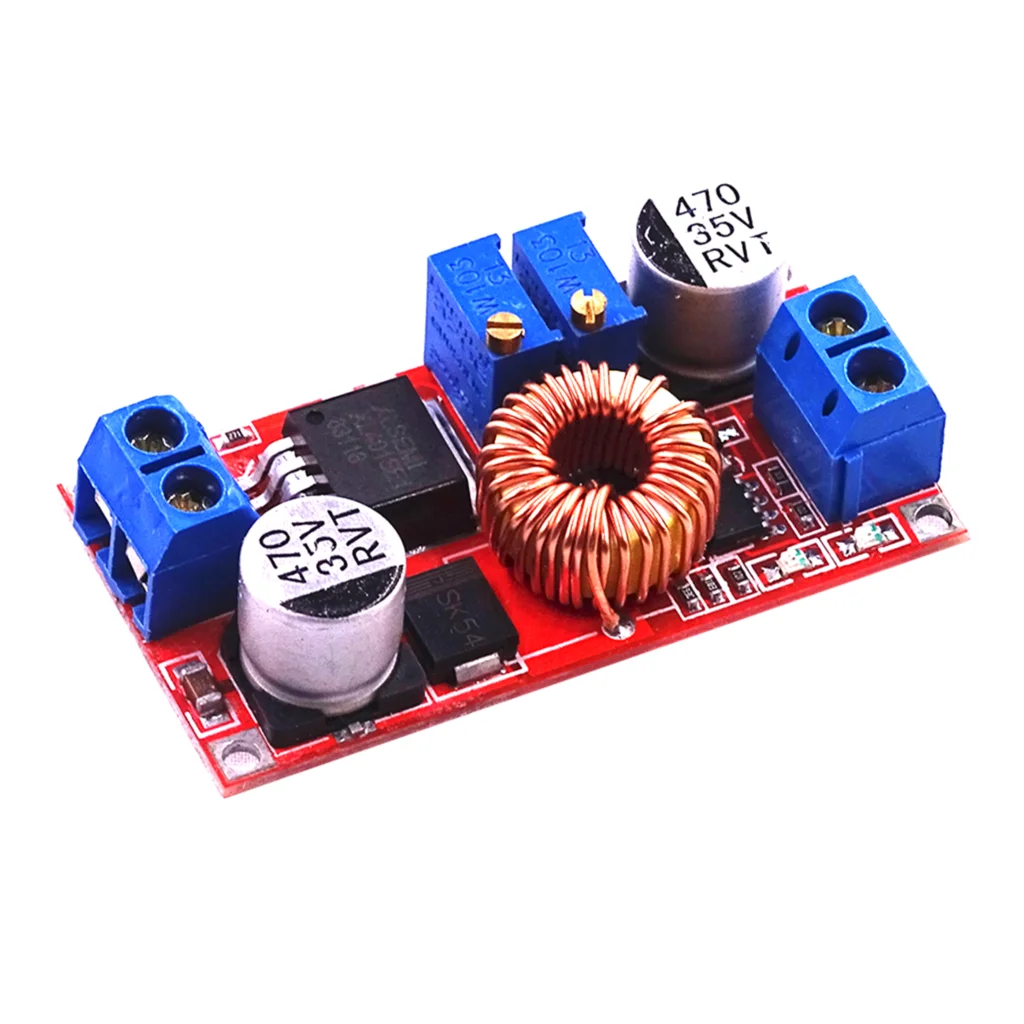 

Smart Electronics Non-Isolated Constant Current And Voltage Lithium Charger Power Supply Module 5A LED Driver XL4005