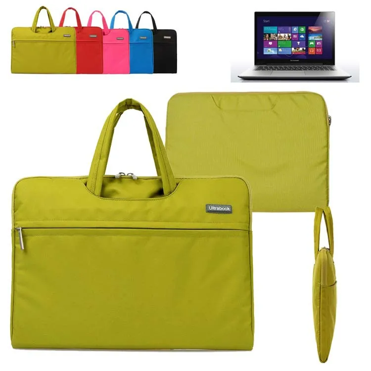 

For Lenovo Flex 3 14/ IdeaPad U430 Touch/ Z40 Y40 14'' Computer Case Canvas Fabric Sleeve Laptop Bag Travel Carrying Briefcase