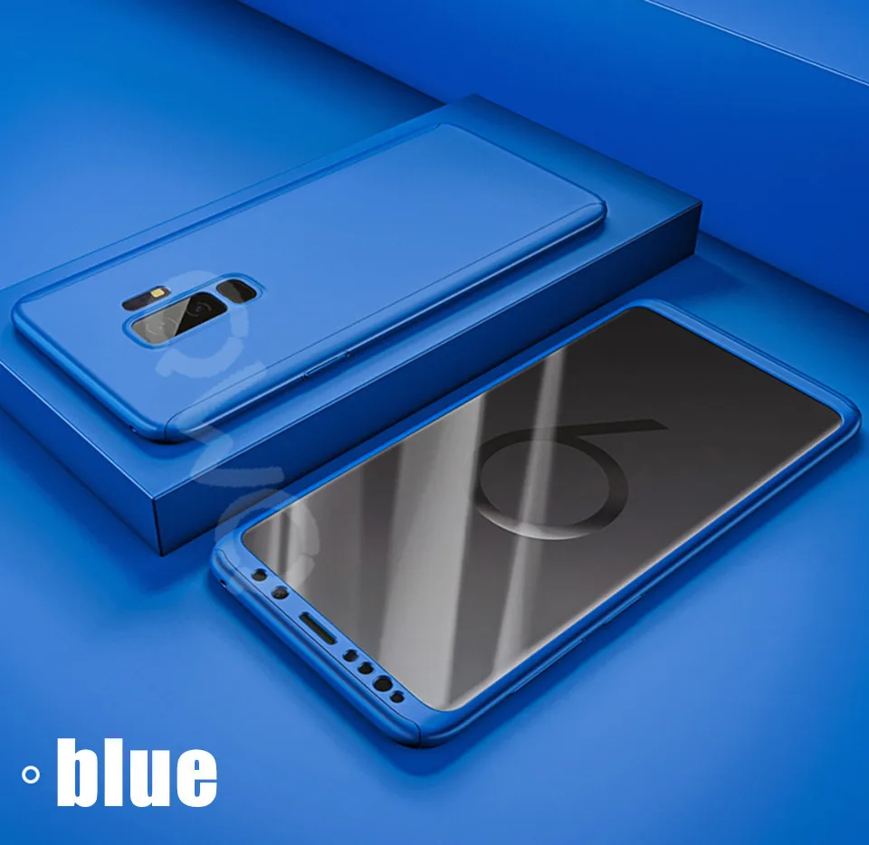 360 Degree Shockproof Case For Samsung Galaxy S9 S8 Plus Phone Cover For Samsung S8 S9 S7 Edge Protection Case Shell 7