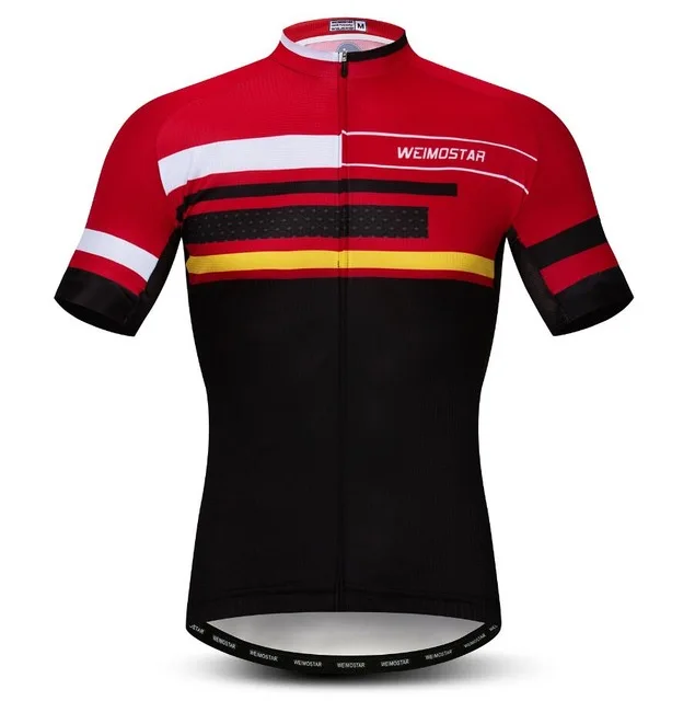 Maillot de ciclismo para hombre, maillot de bicicleta de montaña, camisetas de bicicleta de montaña profesionales, camisetas de manga corta para carretera, ropa de ciclismo, ropa de carreras negra