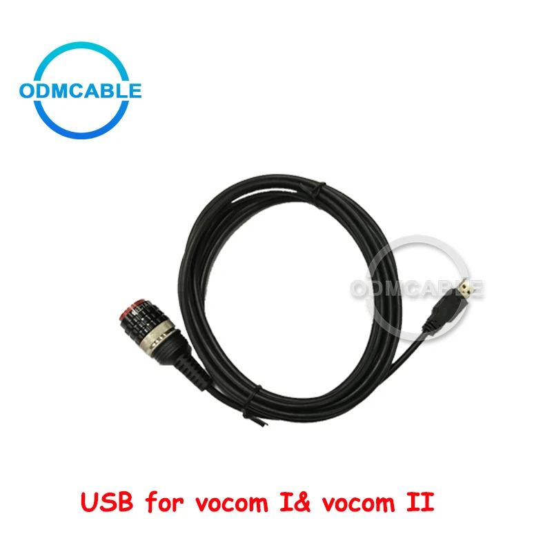 Экскаватор vocom грузовик Полный кабели Северная Америка OBD II диагностический