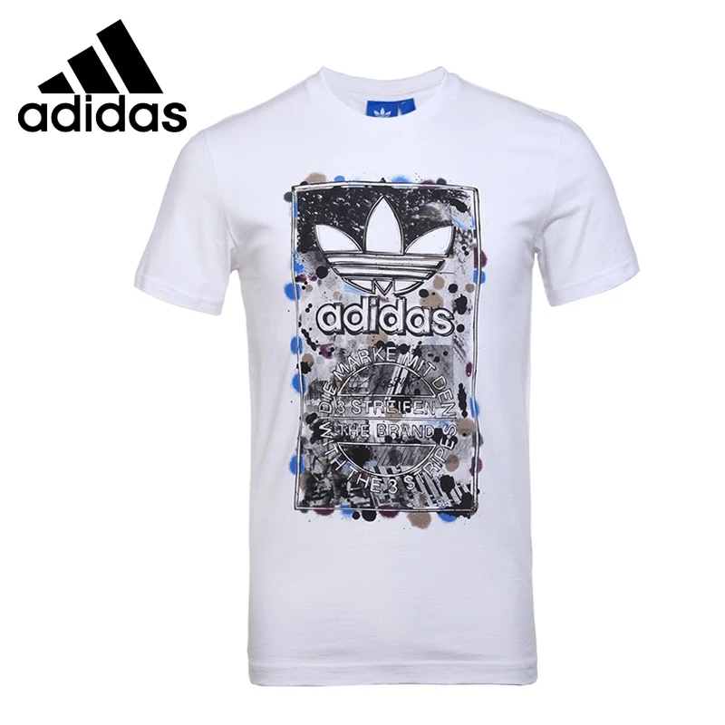 Original New Arrival Adidas Originals Men's T-shirts Short Sleeve Sportswear цена Original New Arrival Adidas Originals Men's T-shirts Short Sleeve Sportswear цены онлайн