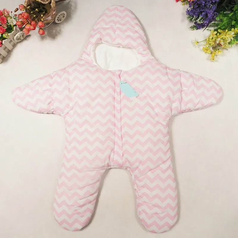 Cute Star Baby Sleeping Bag Toddler Stroller Warm Winter Baby Sleepsack
