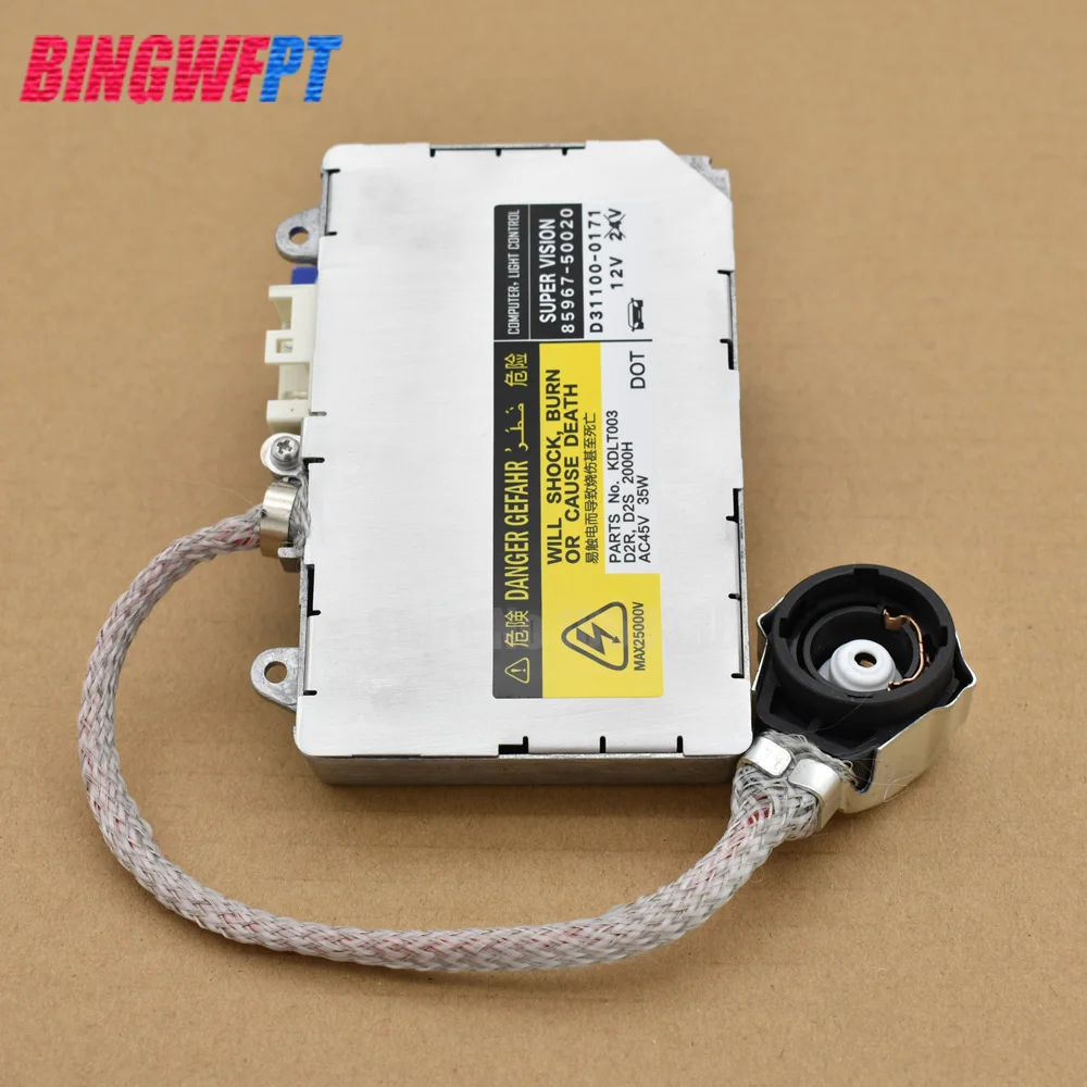 

D2S D2R HID XENON Ballast Igniter Control Unit for Lexus 81107-48180 81107-24110 81107-48210 81107-48190 81107-28560 81107-51050