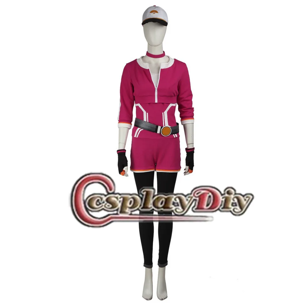 Women S Pokemon Go Trainer Costume Plum Hoodie For Team Valor Instinct Mystic Women Costumes