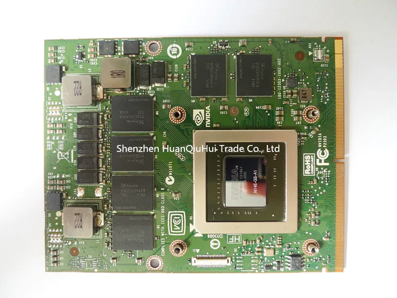 GTX770M GTX 770M 3G DDR5 HW6C9 D3XJC N14E-GS-A1 Video Graphic VGA card For Dell M17X M18X laptop