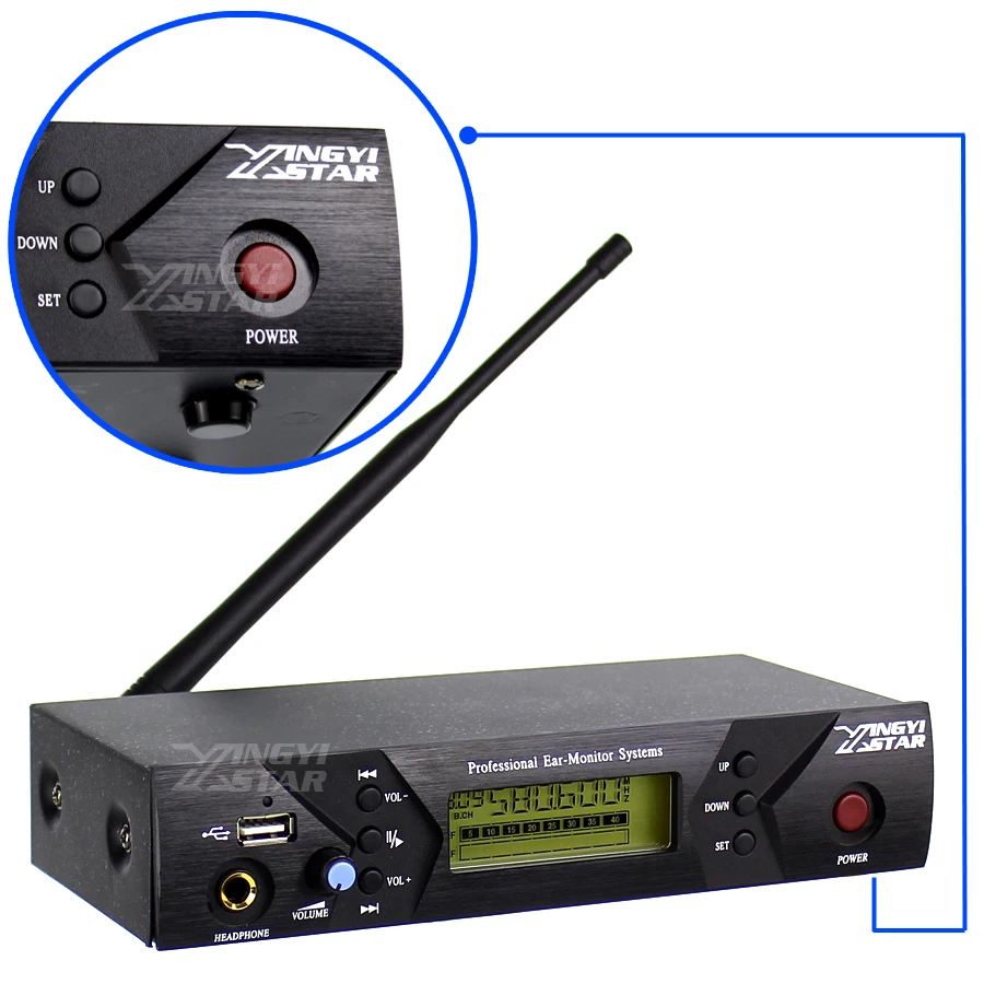 Professional Monitoring Wireless In Ear Headphone