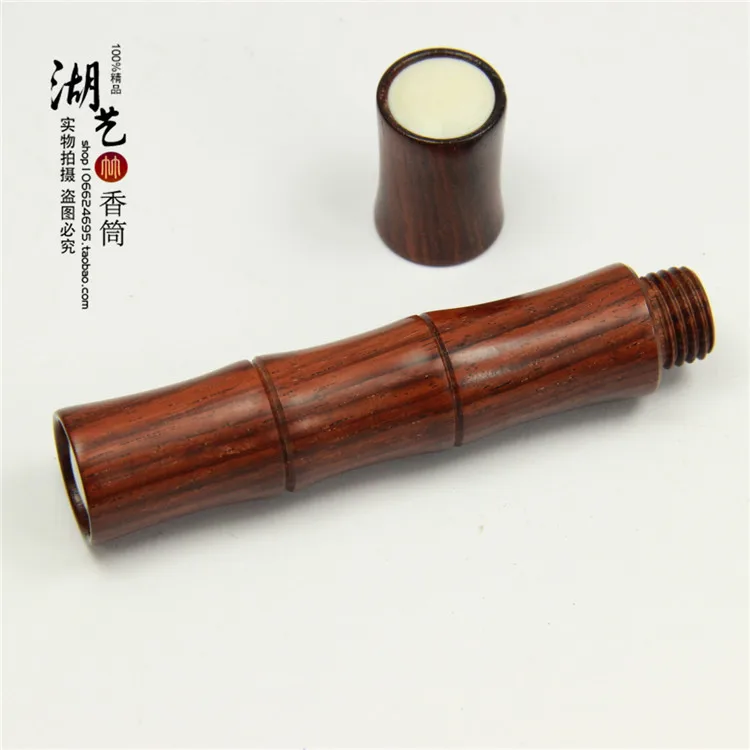 

Old material bamboo joss stick red acid branches short cylinder aloes lie xiang xiang cone incense tube box manufacturer