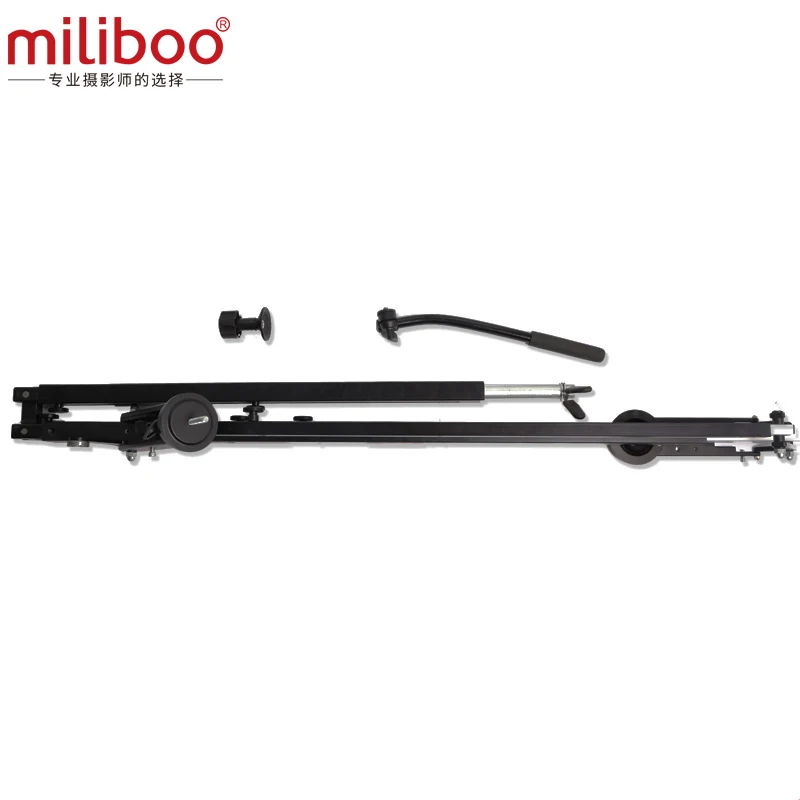  miliboo MYB501 3.1m Aluminum Camera Crane Jib Arm Foldable Extanble Compact 75mm and 65mm Bowl Size