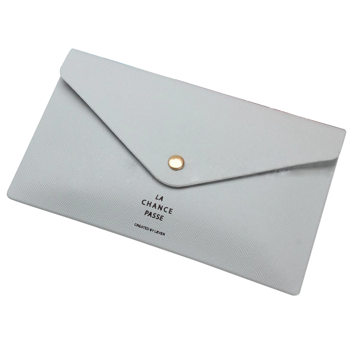 

5 pcs of BEAU Ladies Envelope Evening Clutch Bag Women Ladies Purse Wallet Long Handbag Colors:Light Gray