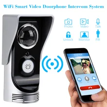 Video Door Phone Wireless Video Camera PIR Peehole IR Night Vision Video Intercom Entry System Waterproof Doorbell SmartPhone