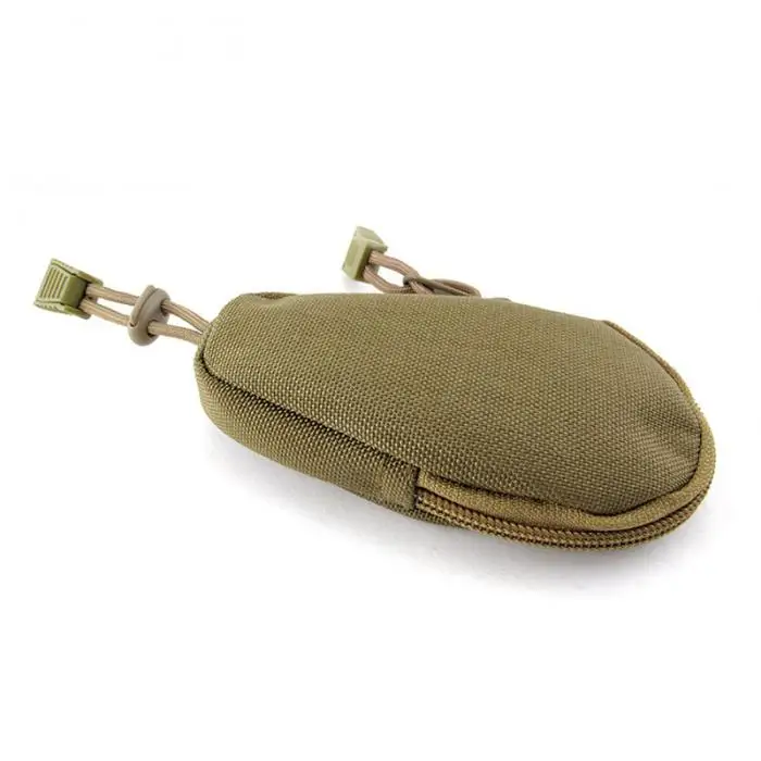 Ткань Оксфорд Водонепроницаемая износостойкая камуфляжная тактическая аксессуары с зажимом Поклонники военного стиля сумка для ключей FA$ B женская сумка