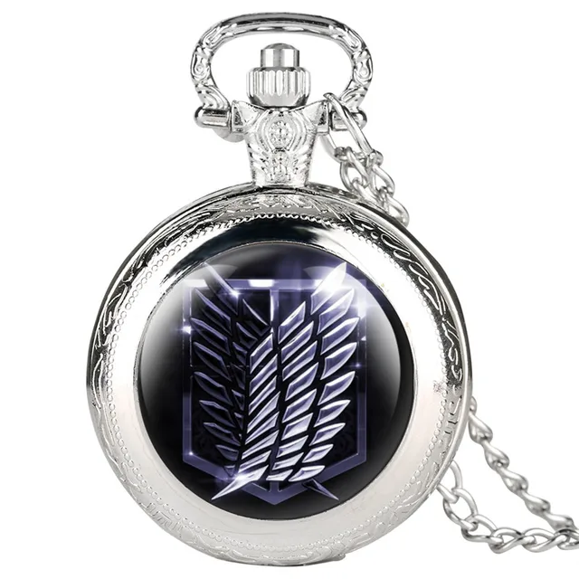 digital pocket watch with cover