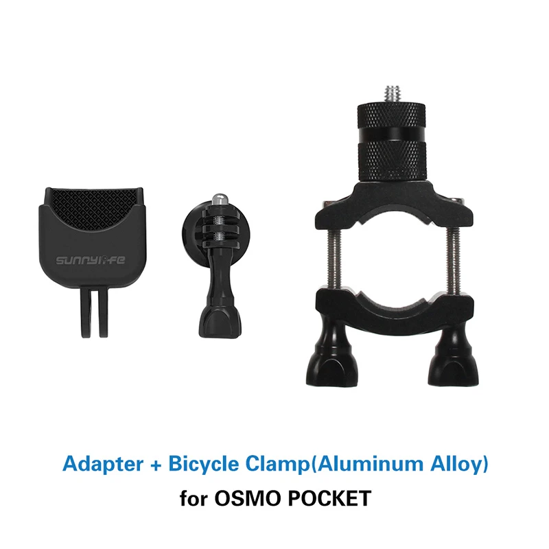 Bicycle Motorcycle Bracket metal Clip Handheld Gimbal Stabilizer Holder Mount for dji osmo pocket camera 1 (9)