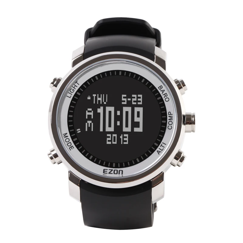 Новые мужские спортивные часы 50 м водонепроницаемые уличные альпинистские военные цифровые часы альтиметр барометр термометр наручные часы