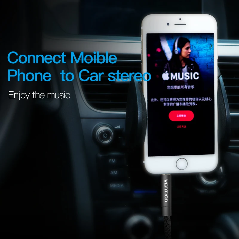Aux кабель Vention разъем 3 5 мм аудио аудиокабель Папа папа для iphone автомобиля стерео