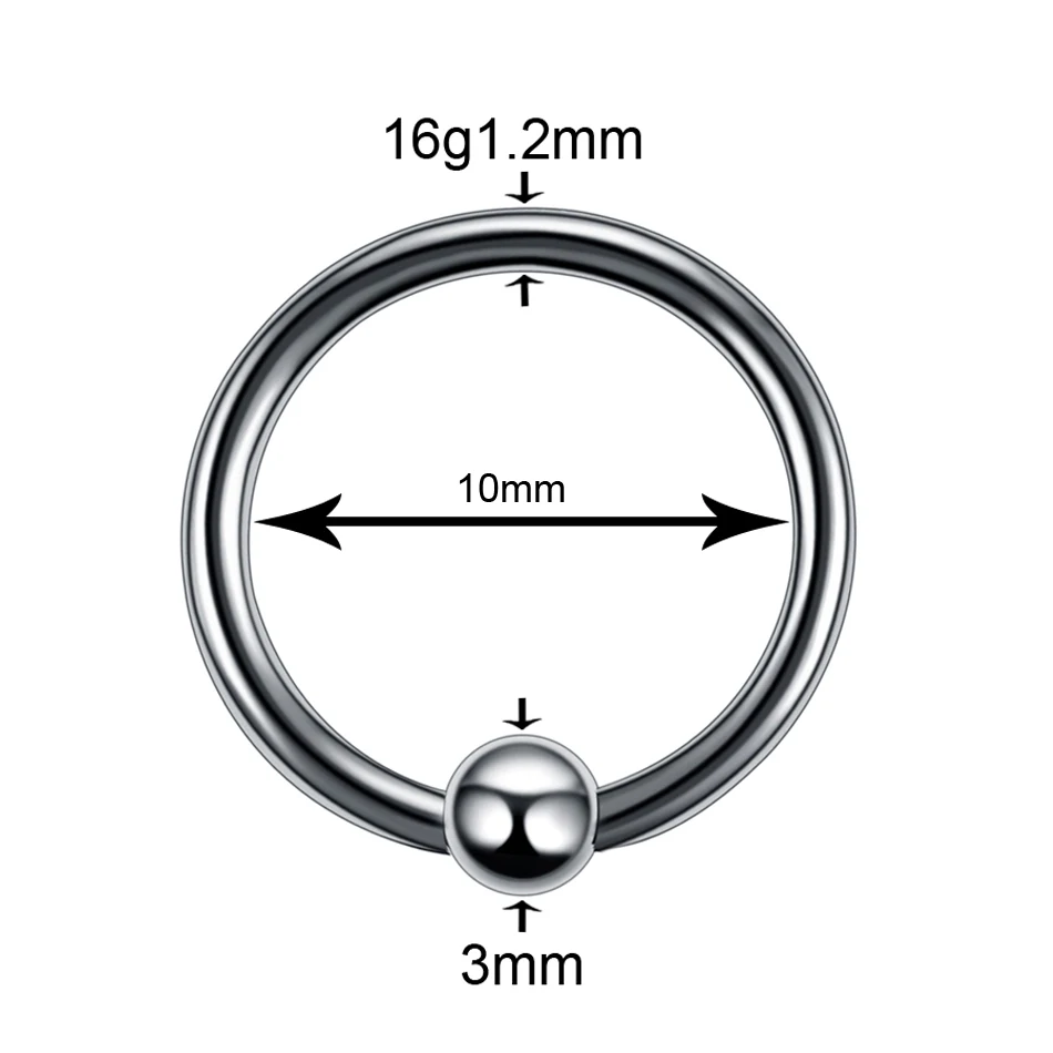 10 шт. 316l хирургическая сталь брови бар губы нос пирсинг уха шпильки Подкова Кольцо уха хряща трагус ювелирные изделия для тела Набор для пирсинга - Окраска металла: Style 13