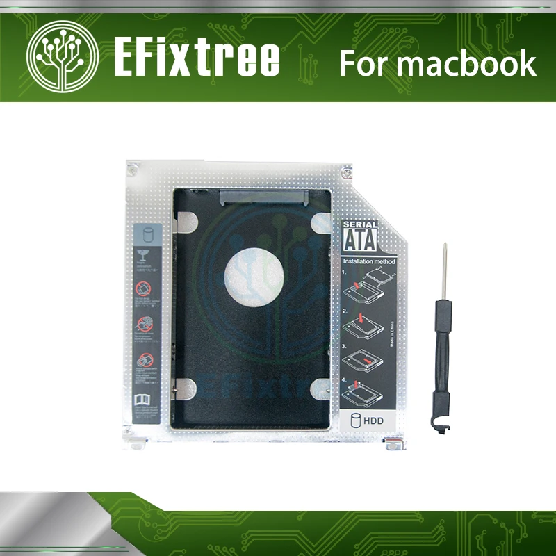 2 й жесткий диск SDD 5 дюйма адаптер для жесткого диска Apple MacBook Pro MD313 MD314 MD318 MD322 MD311|hard