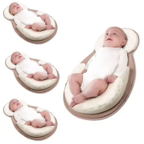 

New Solid Cute Soft Comfortable Cotton Pillow Stereotypes For Kids Anti-rollover Positioning Slep Or Rest